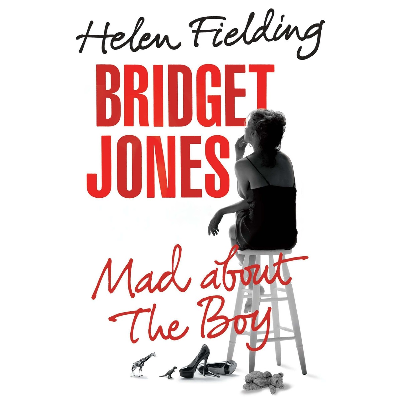 Audiobook cover for Bridget Jones. Mad About the Boy