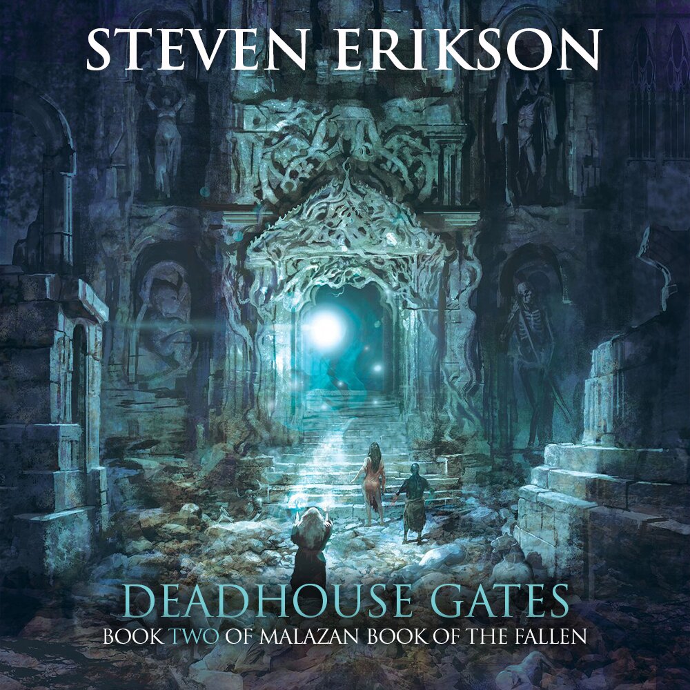 Audiobook cover for Deadhouse Gates (The Malazan Book of the Fallen, Book 2)