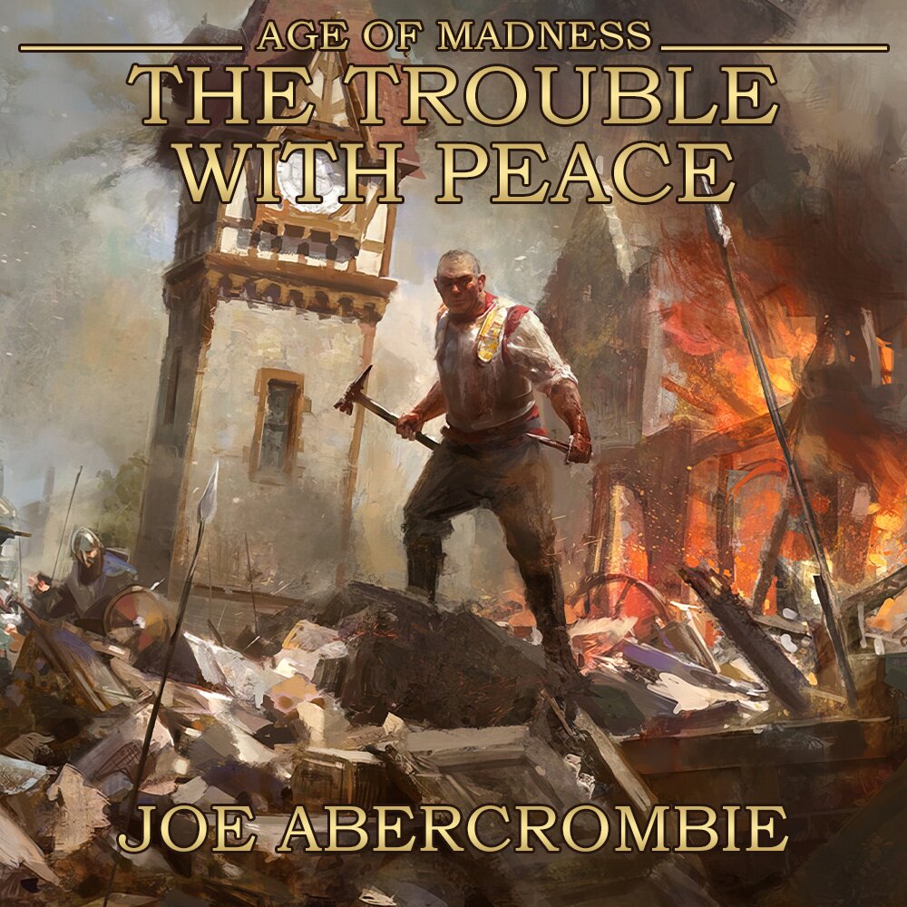 Audiobook cover for The Trouble with Peace