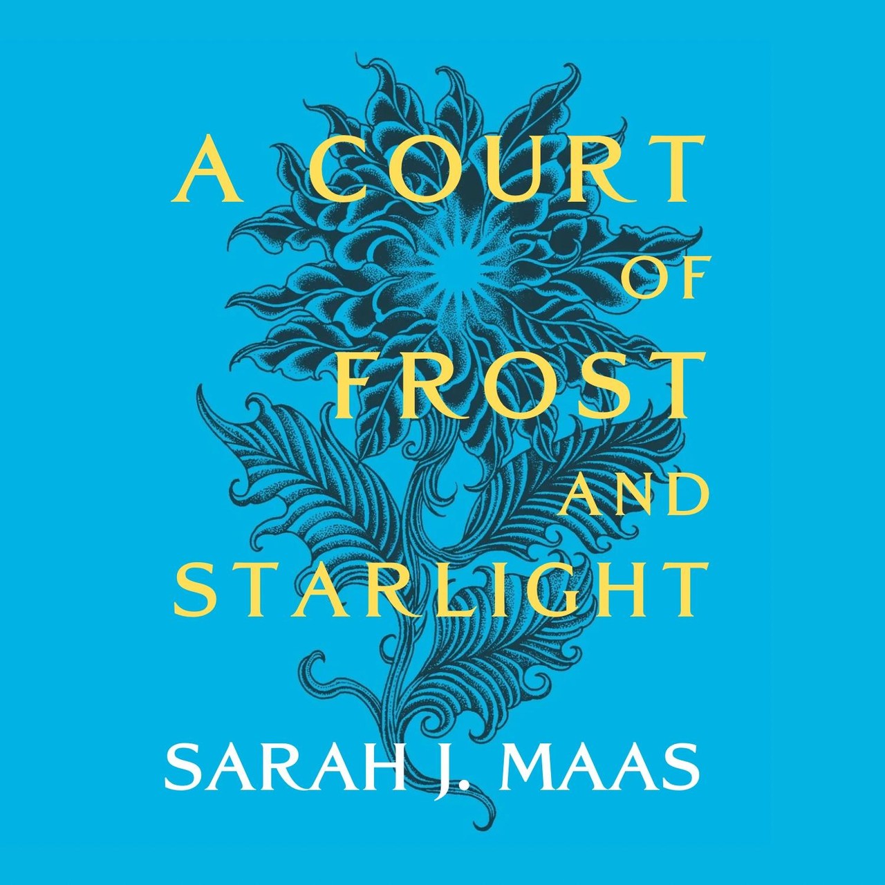 Audiobook cover for A Court of Frost and Starlight