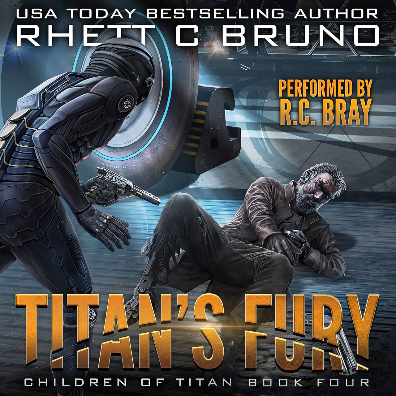 Audiobook cover for Titan's Fury