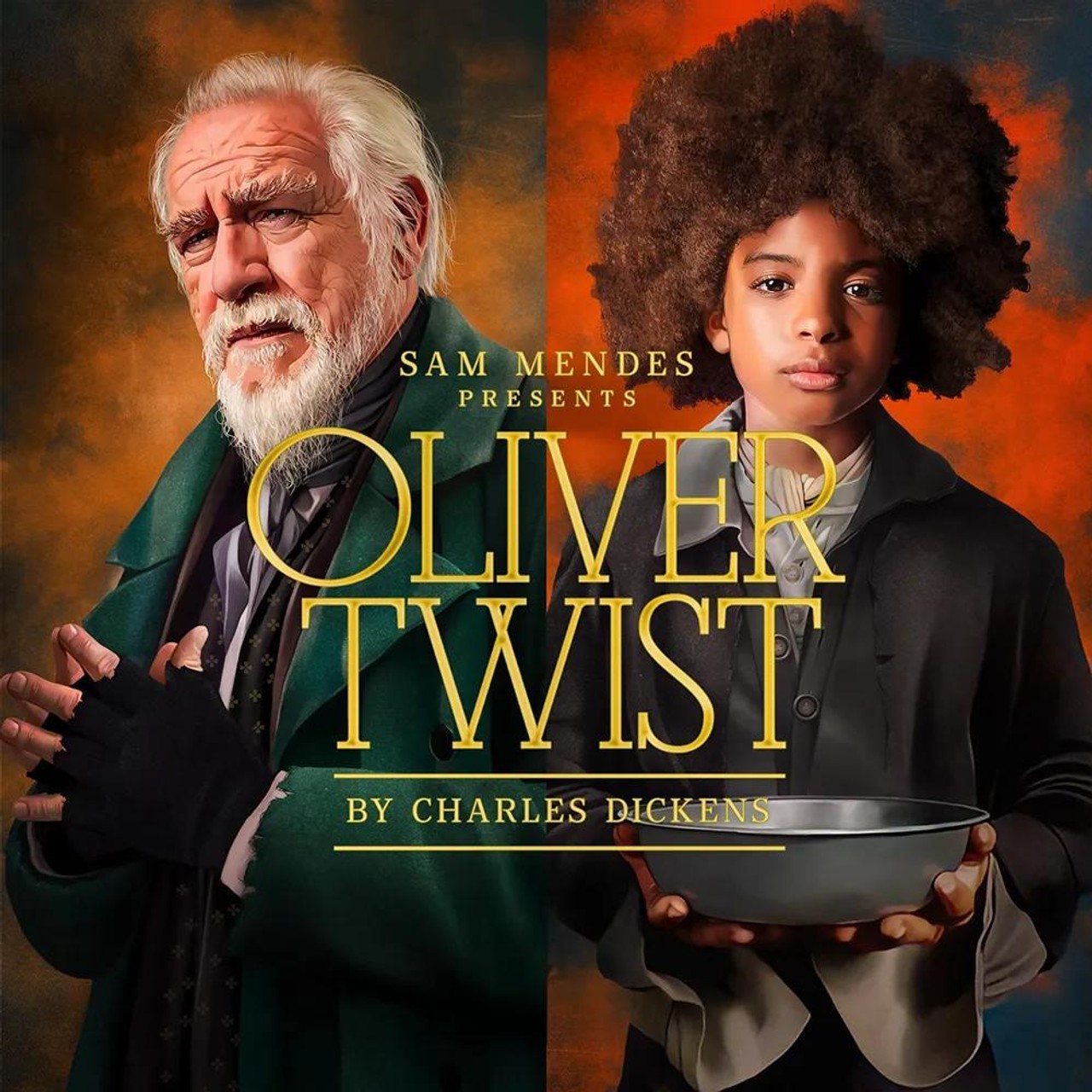 Audiobook cover for Oliver Twist