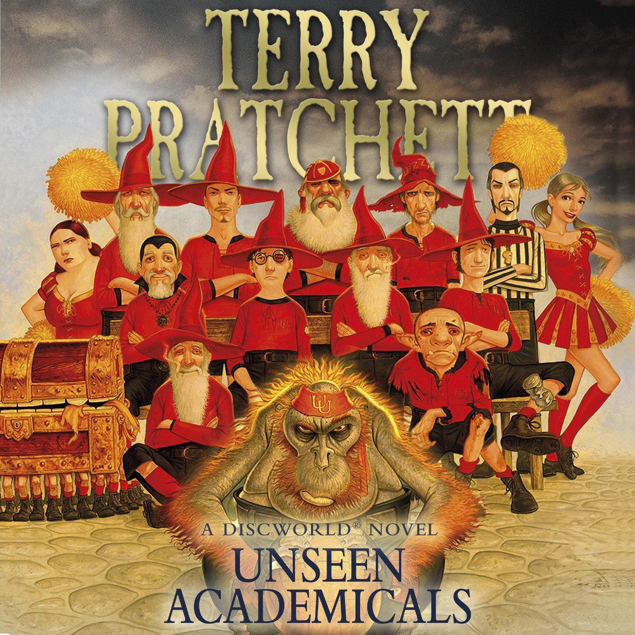 Audiobook cover for Unseen Academicals