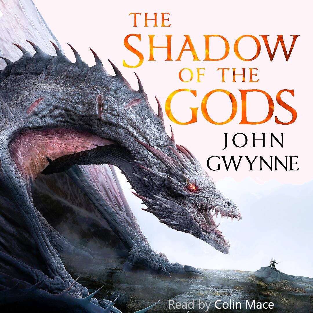 Audiobook cover for The Shadow of the Gods