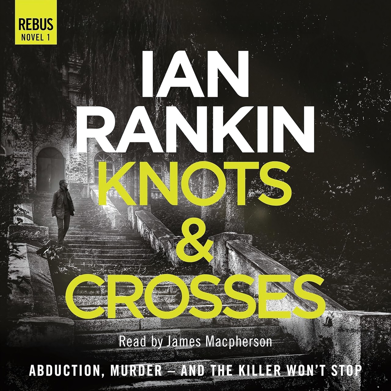 Audiobook cover for Knots and Crosses