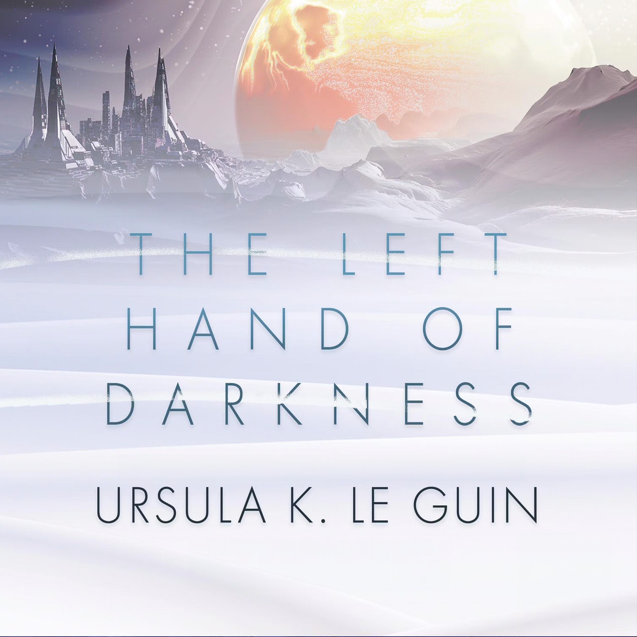 Audiobook cover for The Left Hand of Darkness