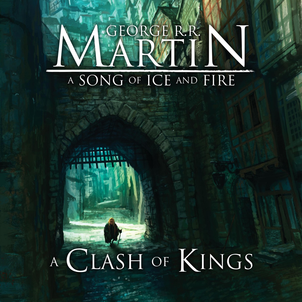 Audiobook cover for A Clash of Kings