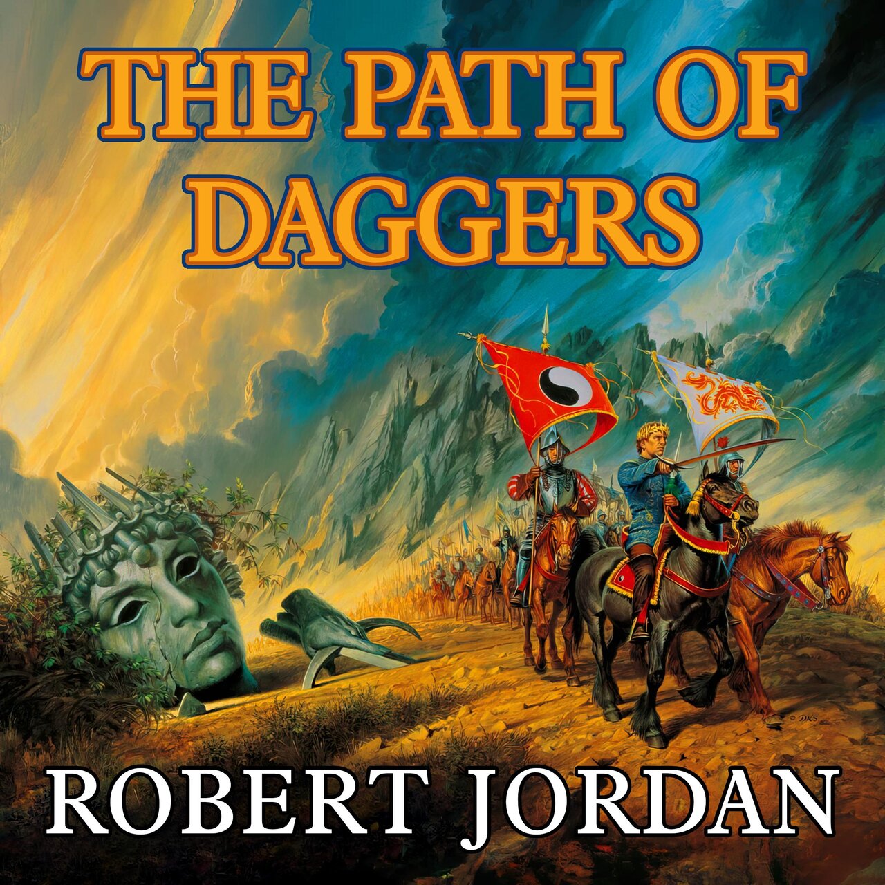 Audiobook cover for The Path of Daggers: (The Wheel of Time, Book 8)