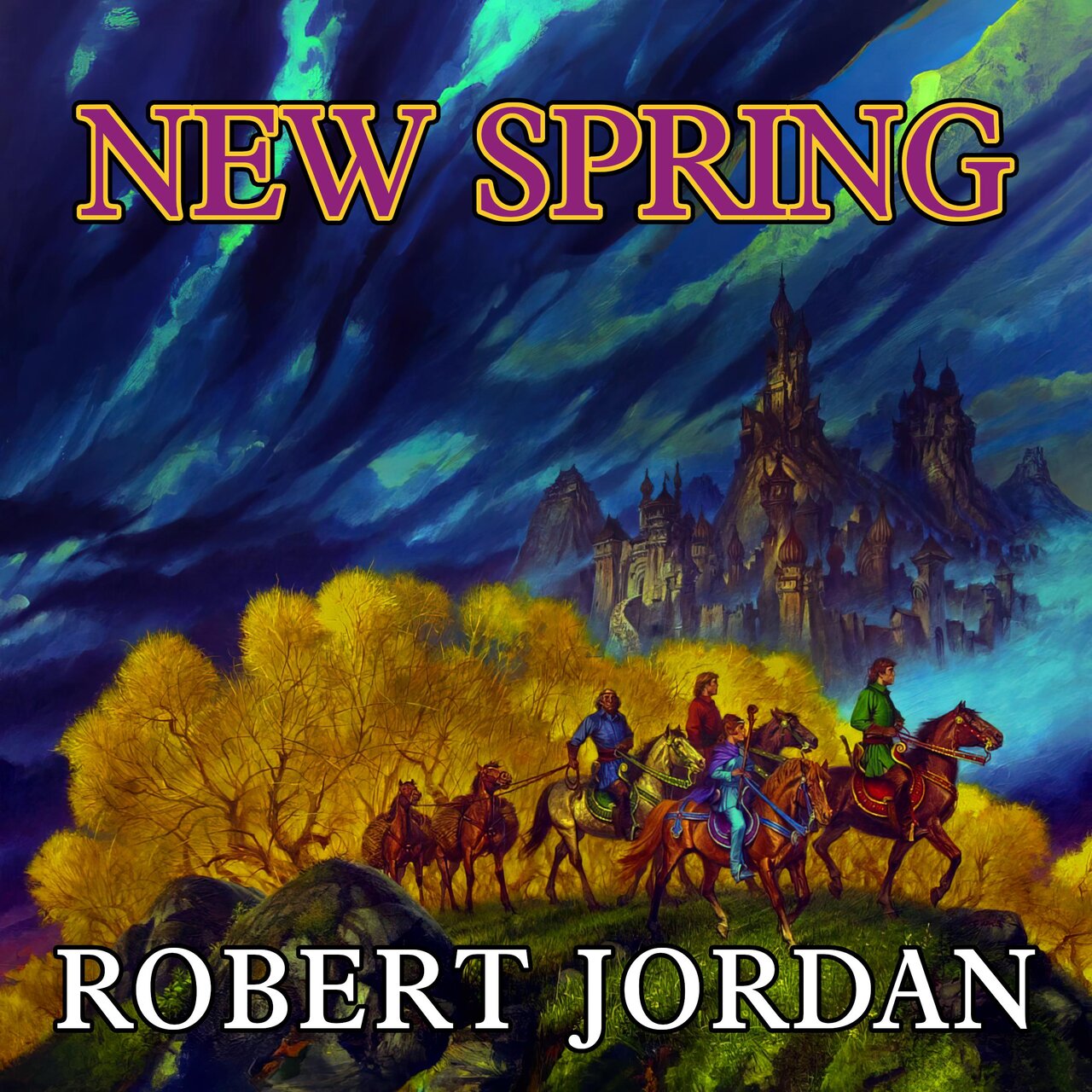 Audiobook cover for New Spring (The Wheel of Time, Book 0)