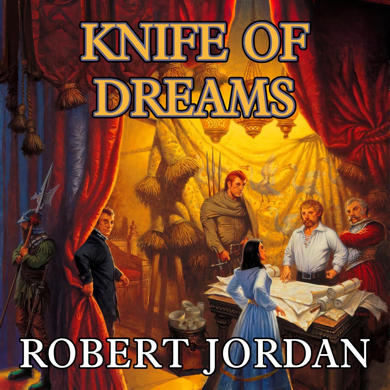 Audiobook cover for Knife of Dreams: (The Wheel of Time, Book 11)
