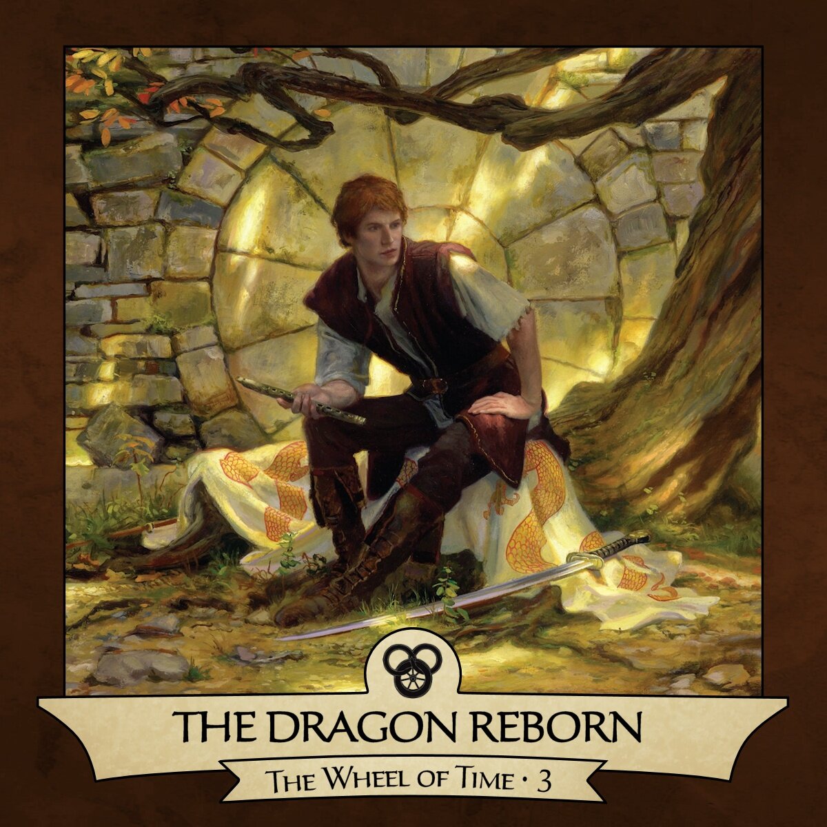 Audiobook cover for The Dragon Reborn (The Wheel of Time, Book 3)