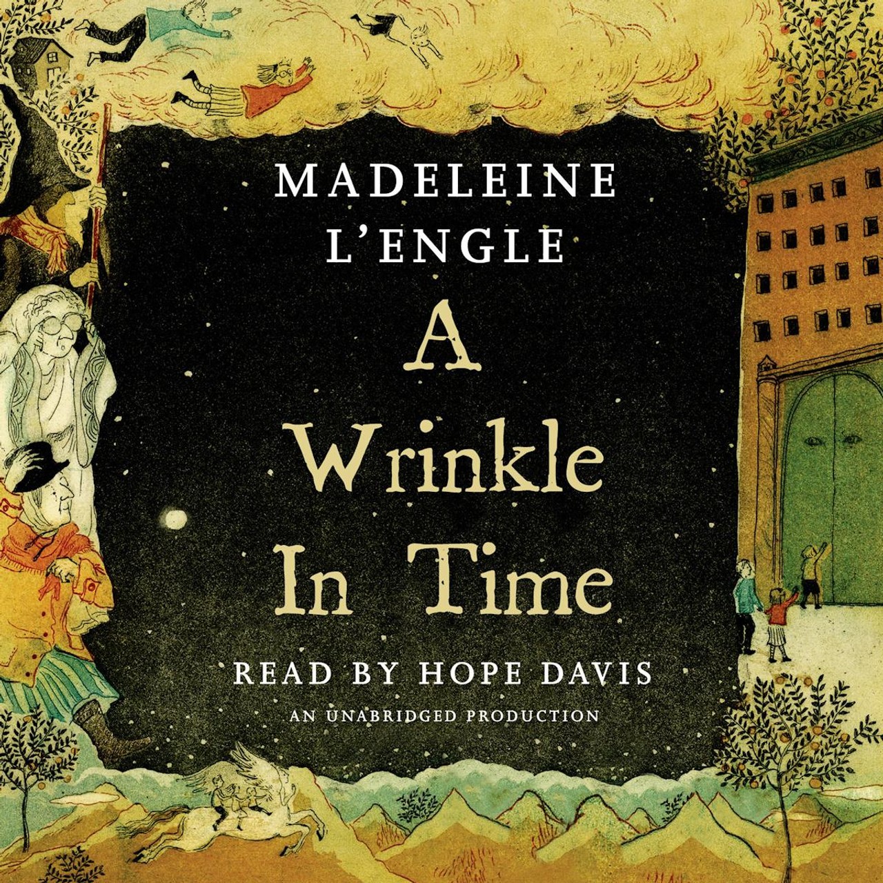Audiobook cover for A Wrinkle in Time