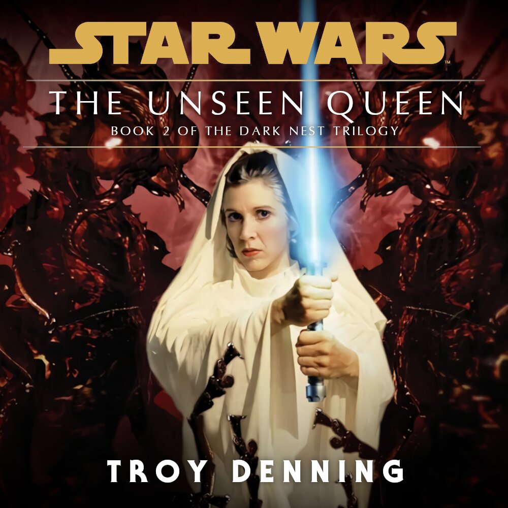 Audiobook cover for Star Wars - Dark Nest - The Unseen Queen