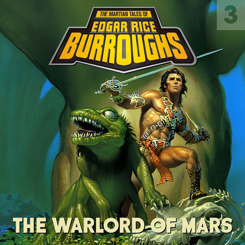 Audiobook cover for The warlord of Mars #3