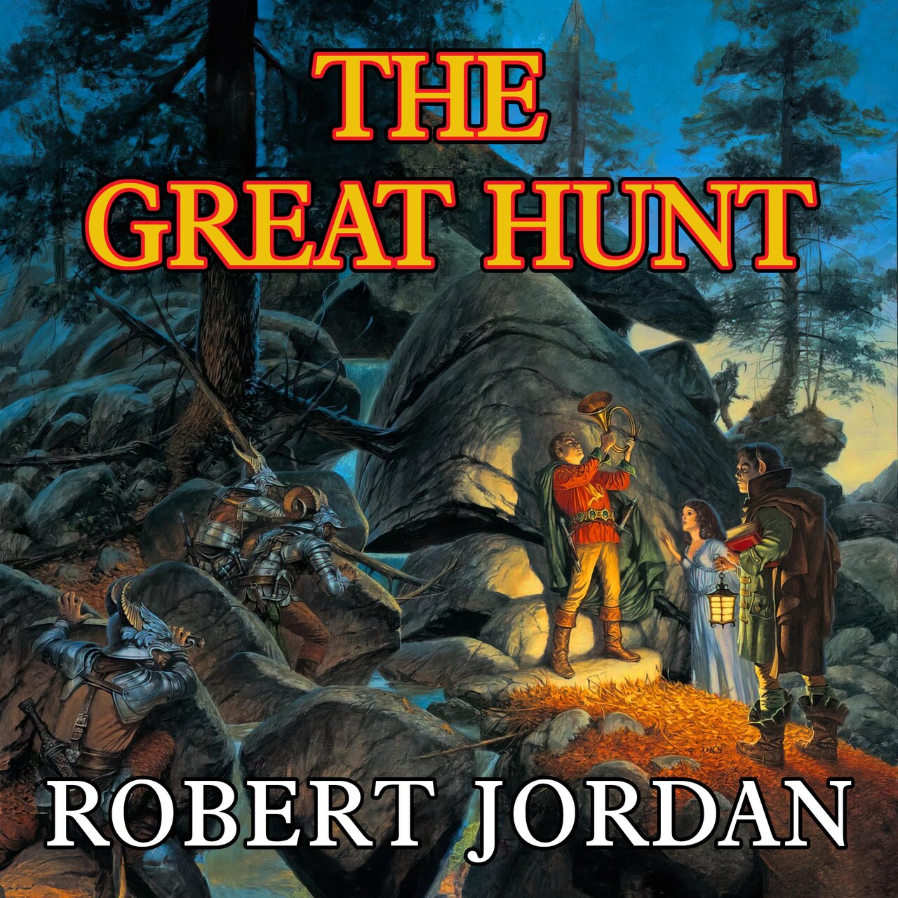 Audiobook cover for The Great Hunt (The Wheel of Time Book 2)