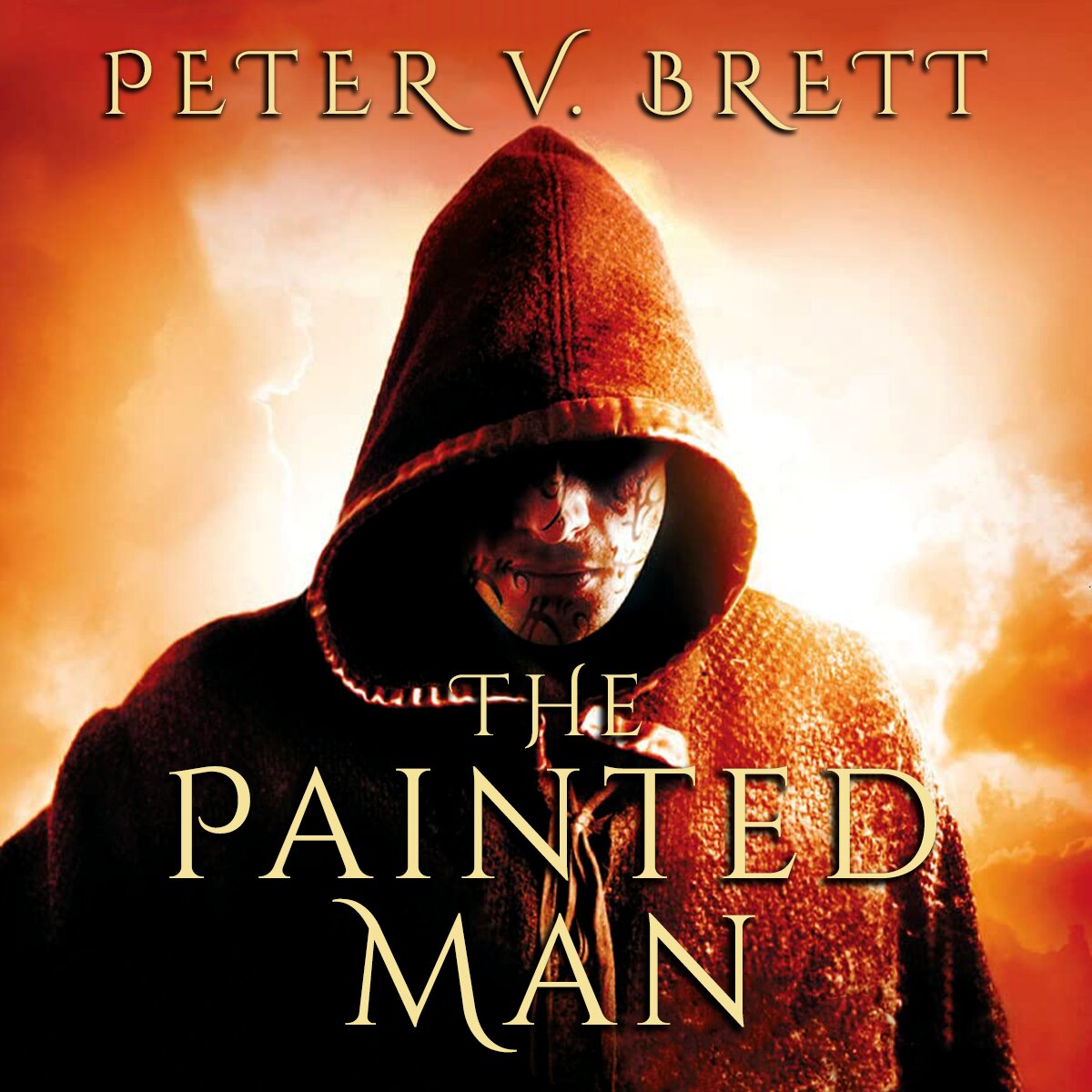 Audiobook cover for The Painted Man