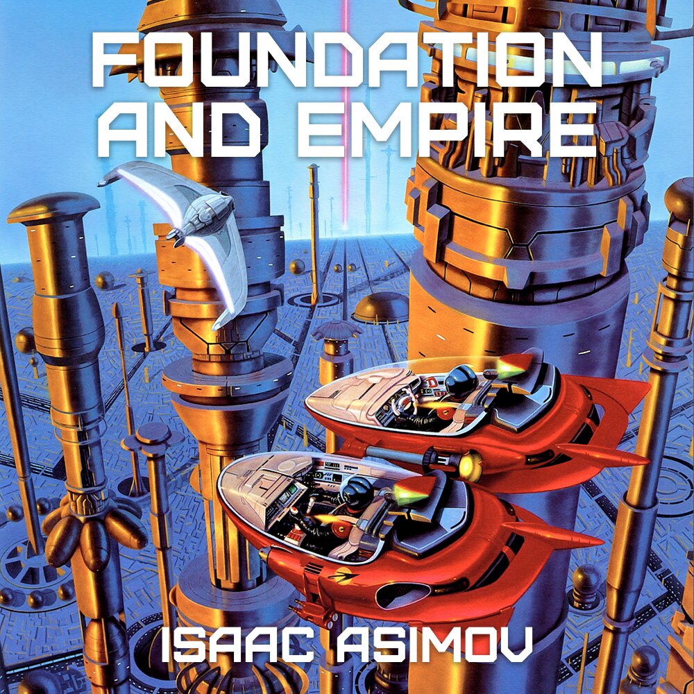 Audiobook cover for Foundation and Empire