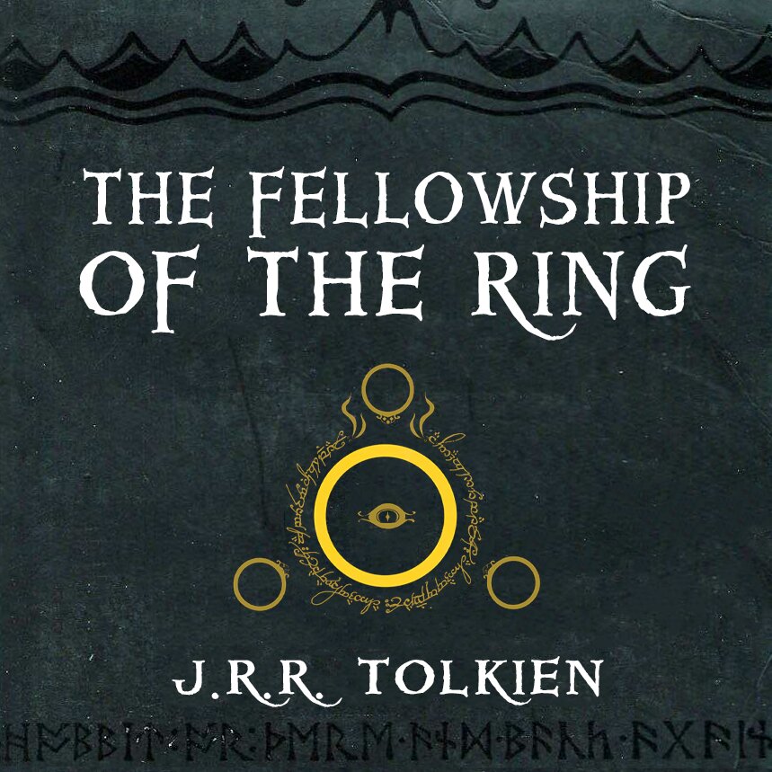 Audiobook cover for The Lord of the Rings