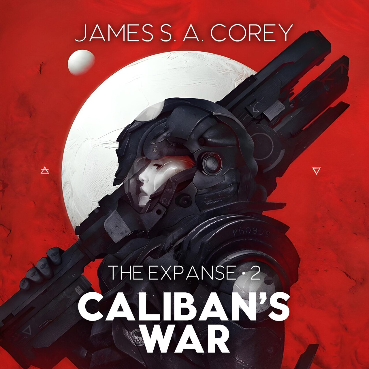 Audiobook cover for Caliban's war
