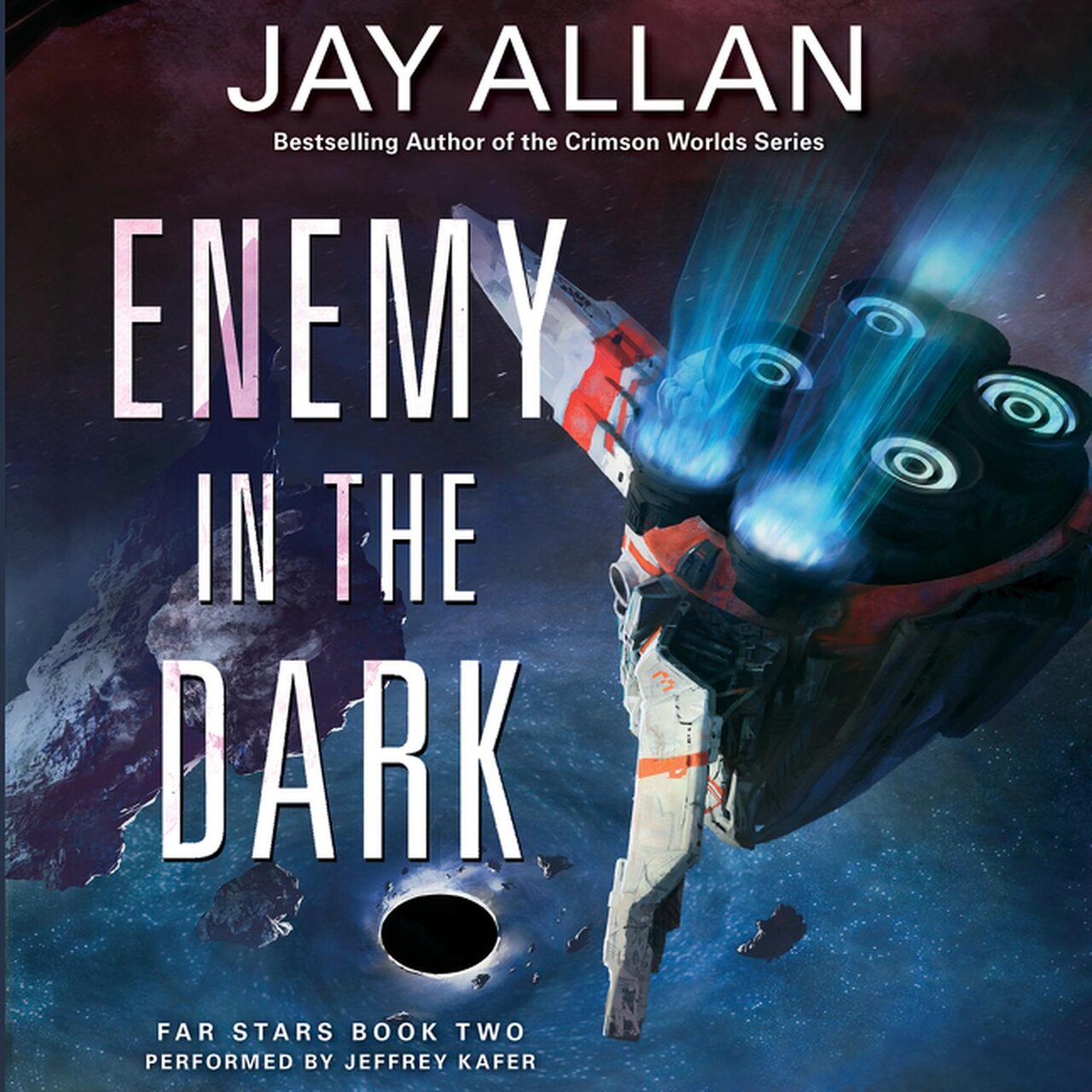 Audiobook cover for Enemy in the dark