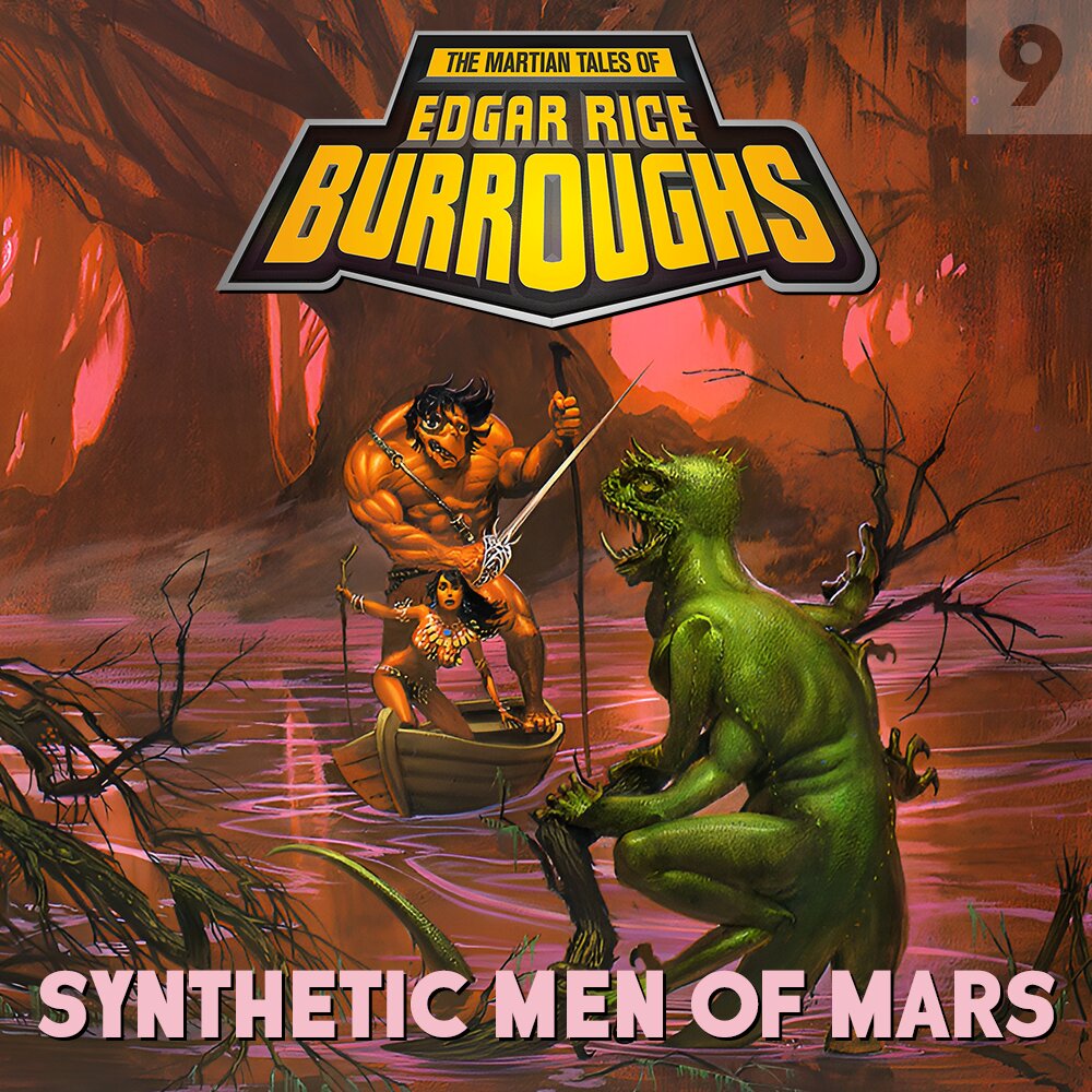 Audiobook cover for Synthetic Men of Mars