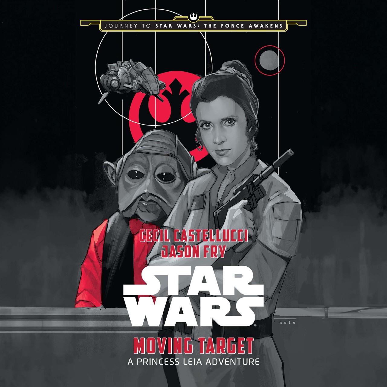 Audiobook cover for Star Wars - Moving Target - A Princess Leia Adventure