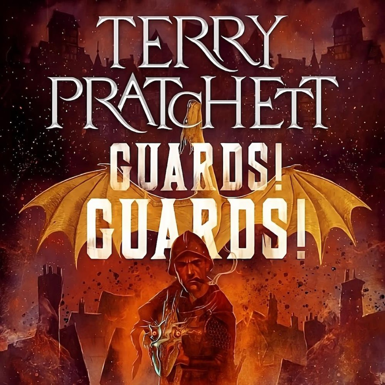 Audiobook cover for Terry Pratchett's Guards! Guards! The Play