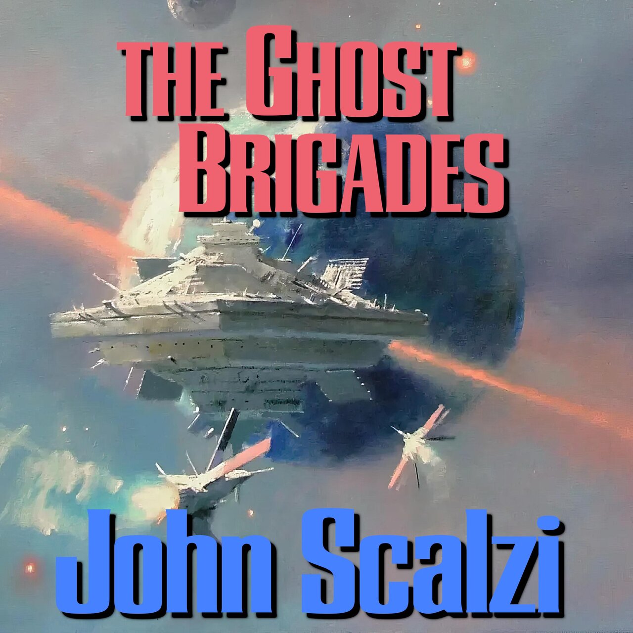 Audiobook cover for The Ghost Brigades