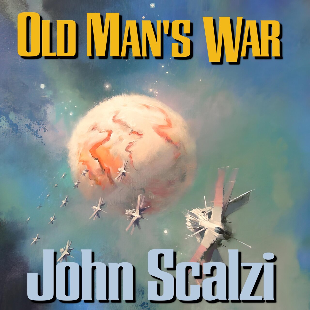 Audiobook cover for John Scalzi Old Mans War Series 6 books Collection Set