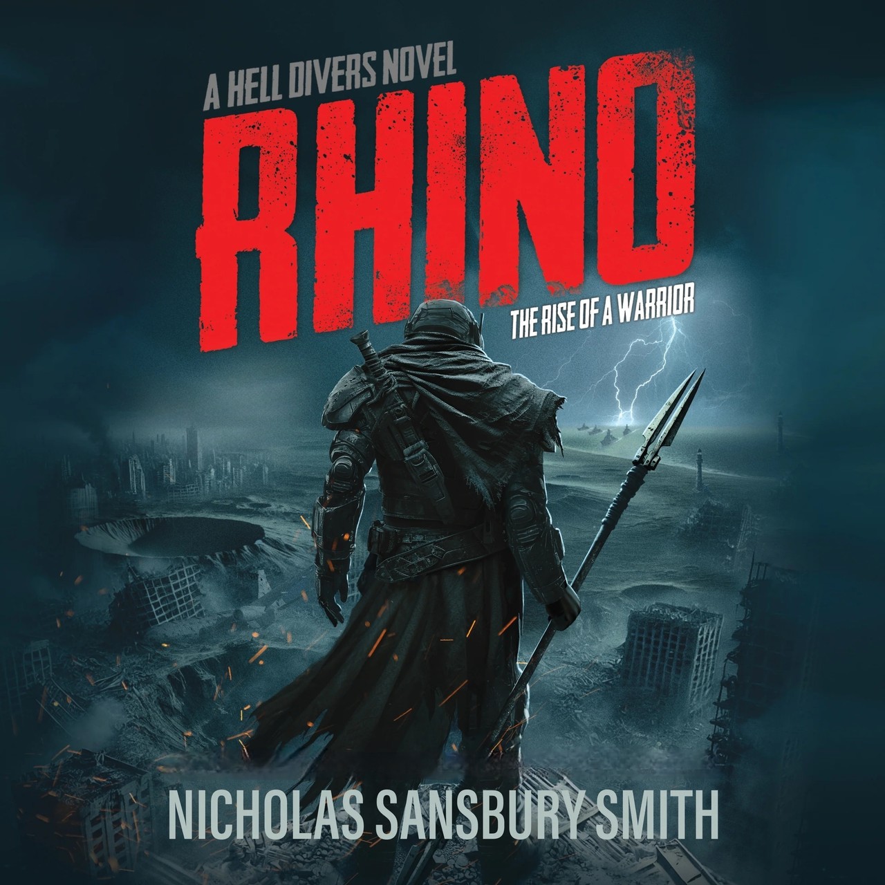Audiobook cover for Rhino: the Rise of a Warrior