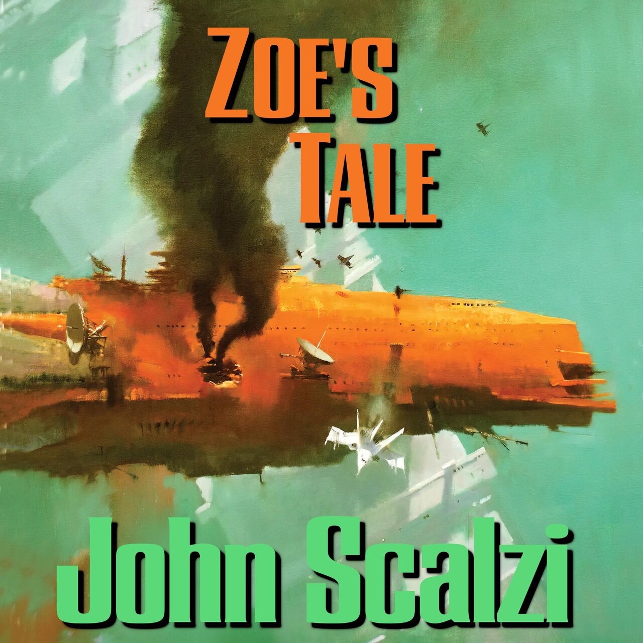 Audiobook cover for Zoe's Tale