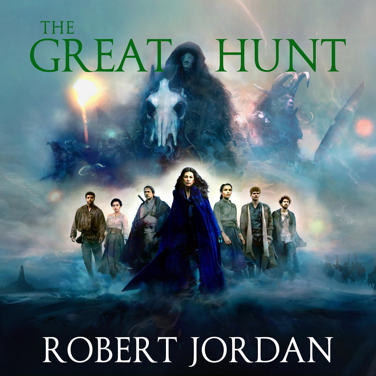 Audiobook cover for The Great Hunt (The Wheel of Time Book 2)