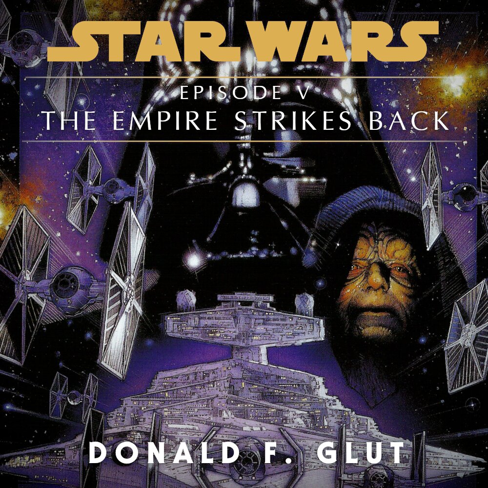 Audiobook cover for Star Wars Episode V - The Empire Strikes Back