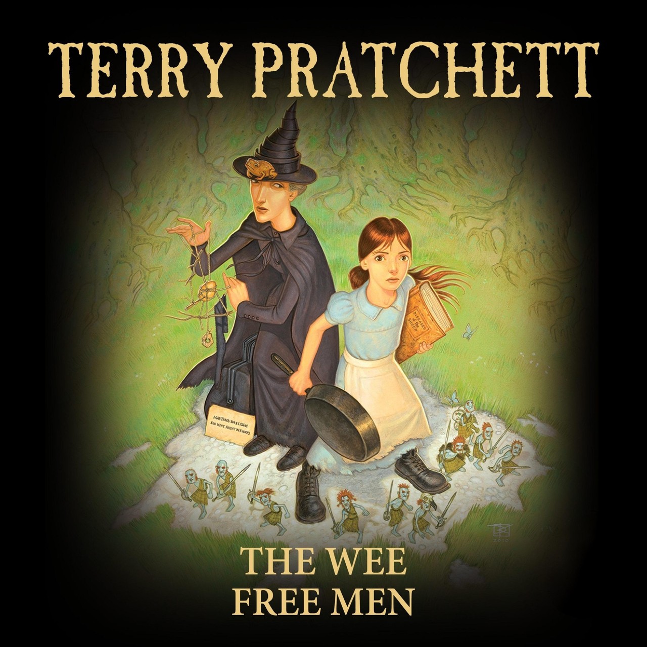Audiobook cover for The Wee Free Men