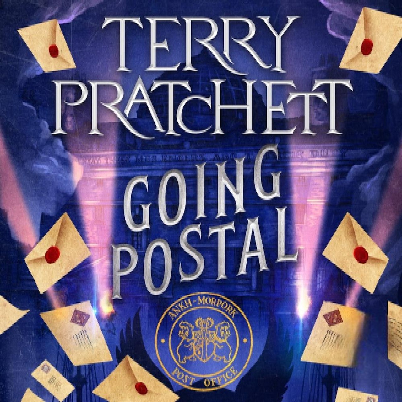 Audiobook cover for Going Postal