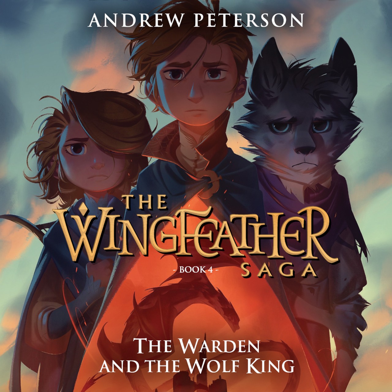 Audiobook cover for The Warden and the Wolf King