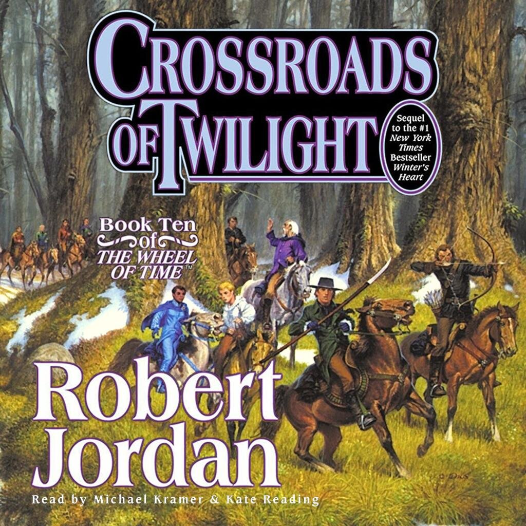 Audiobook cover for Crossroads of Twilight: (The Wheel of Time, Book 10)