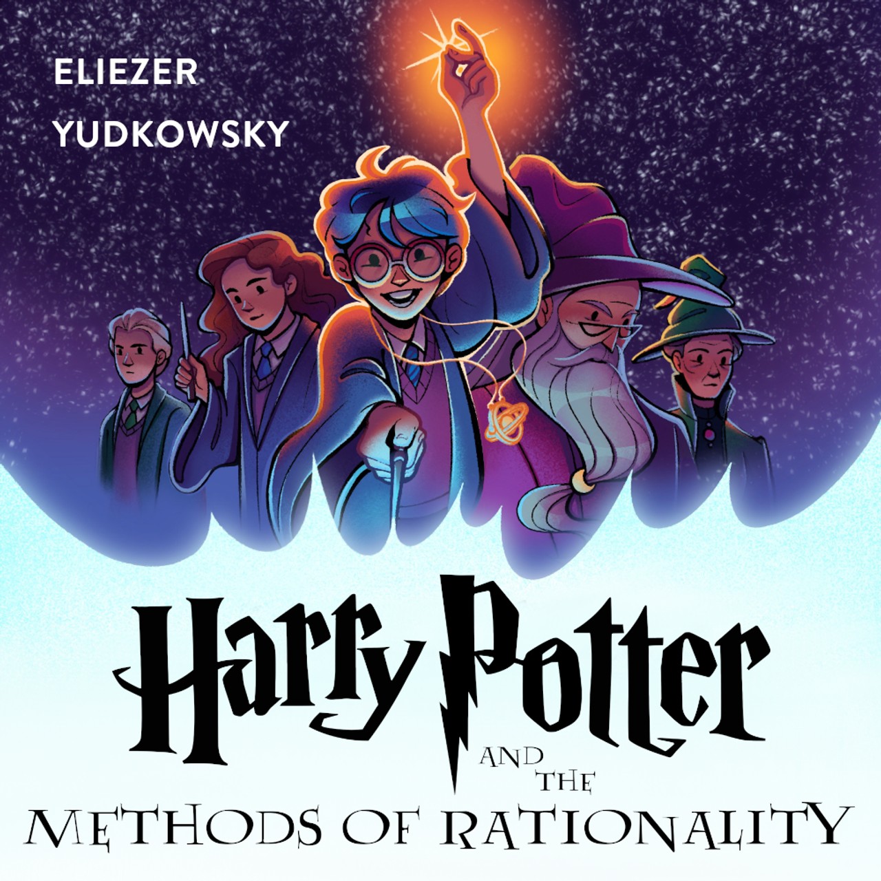 Audiobook cover for Harry Potter and the Methods of Rationality