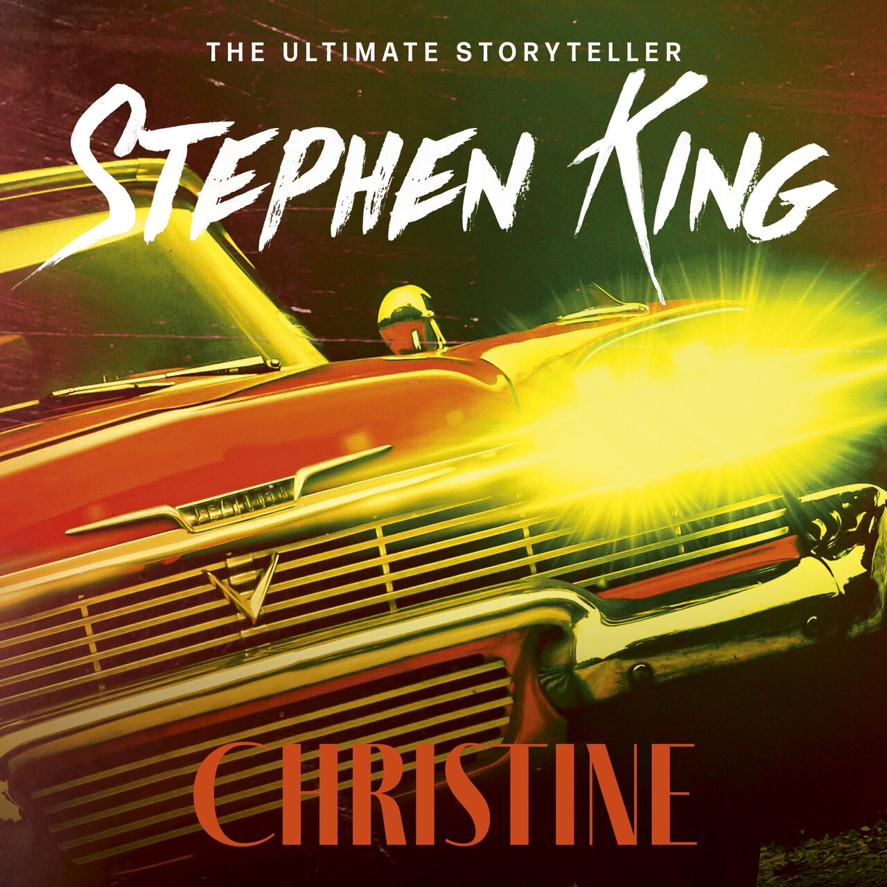 Audiobook cover for Christine