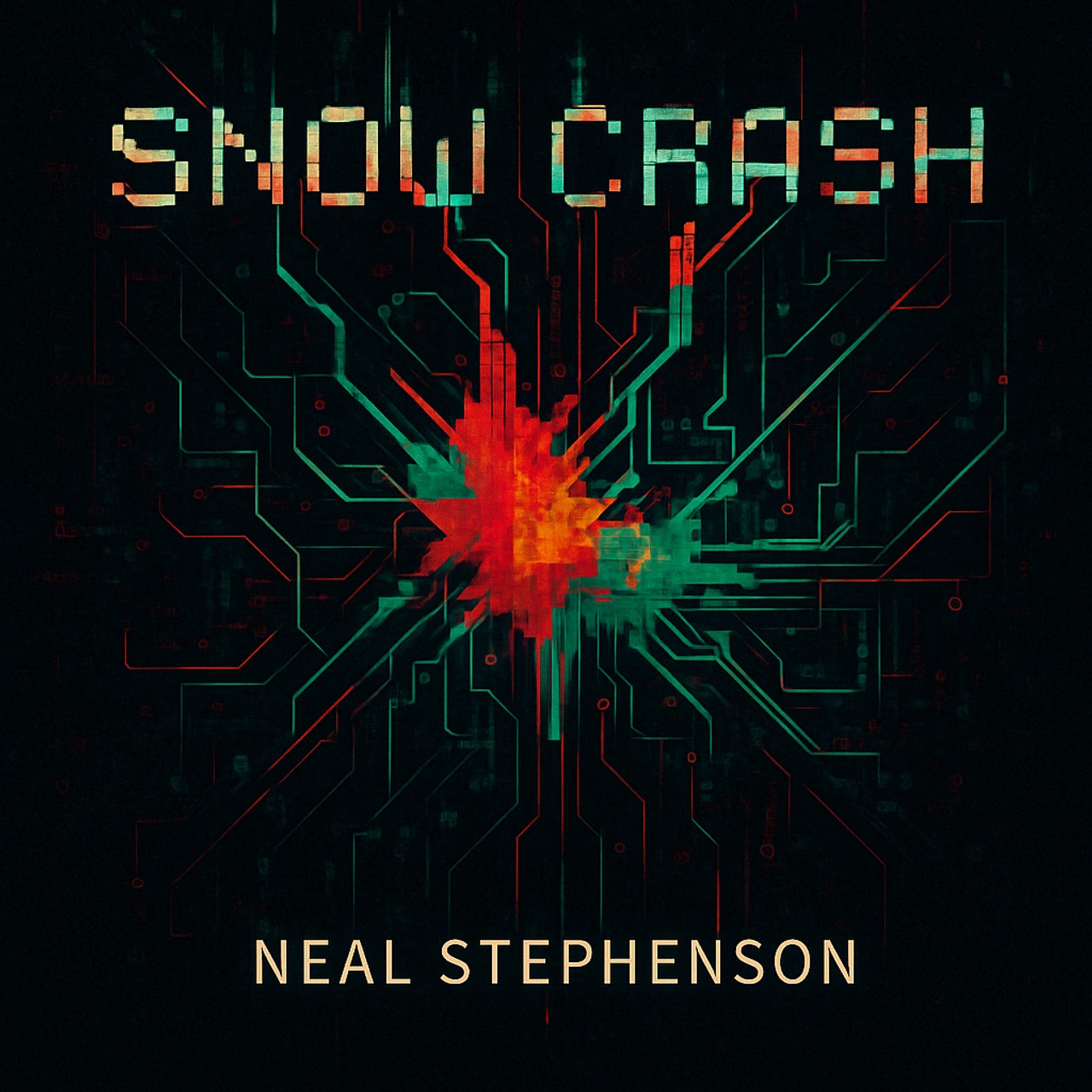 Audiobook cover for Snow Crash