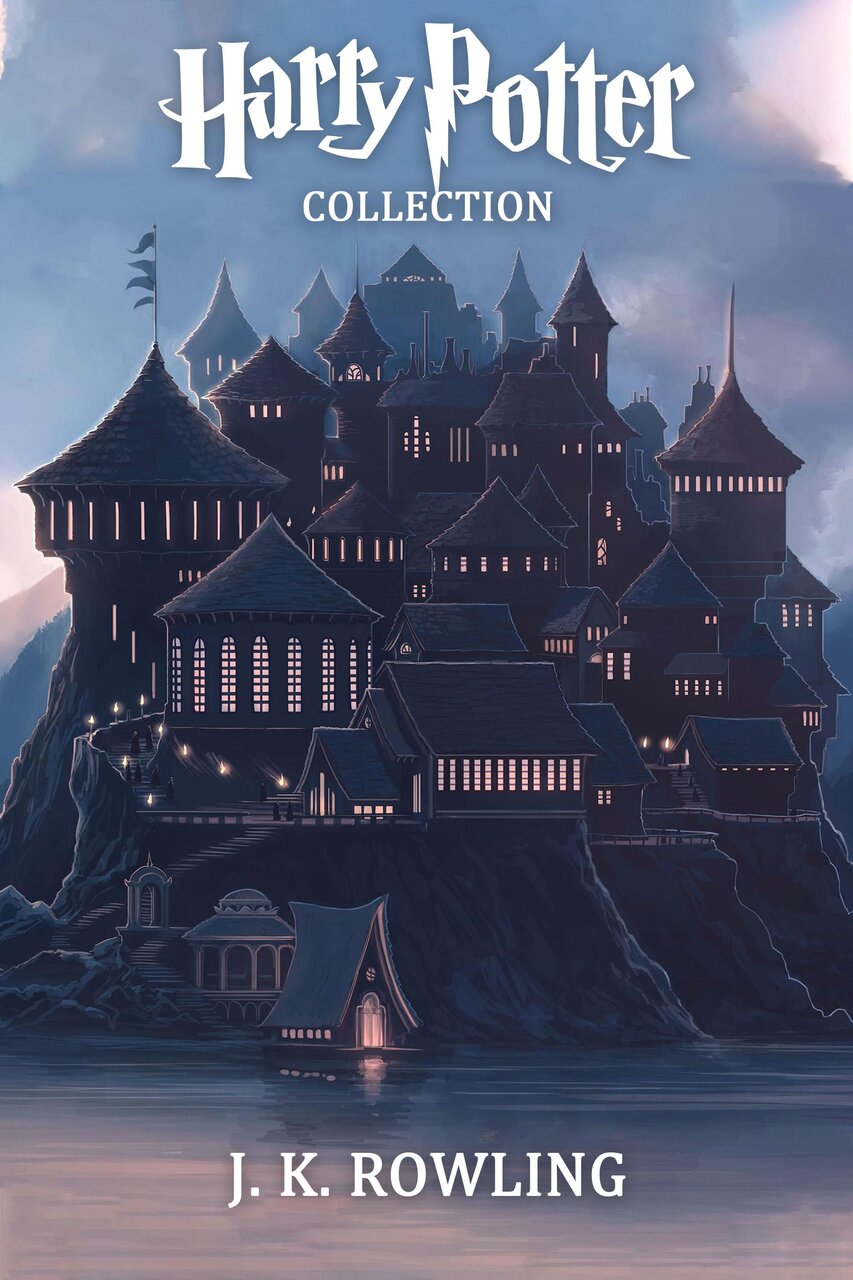 Audiobook cover for Harry Potter House Gryffindor Edition Series 1-5 Books Collection Set By J.K. Rowling