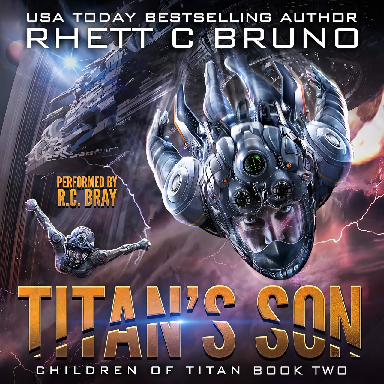 Audiobook cover for Titan's Son