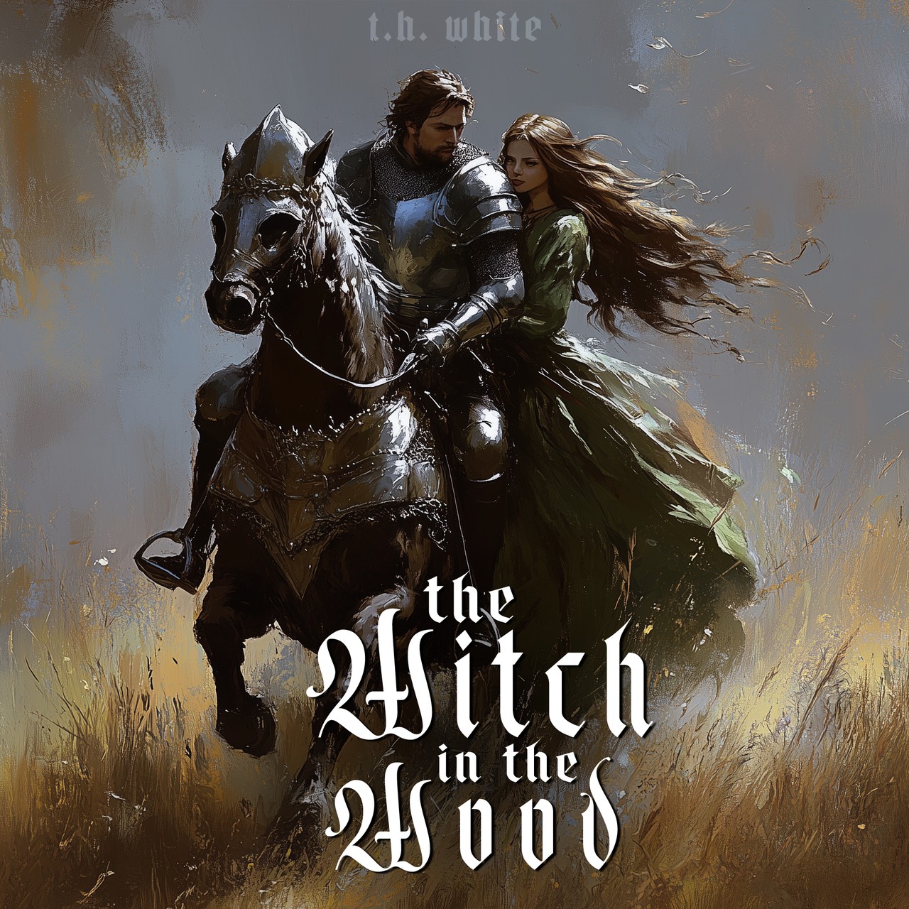 Audiobook cover for The witch in the wood