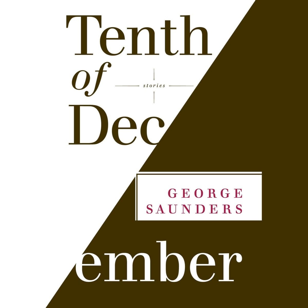 Audiobook cover for Tenth of December
