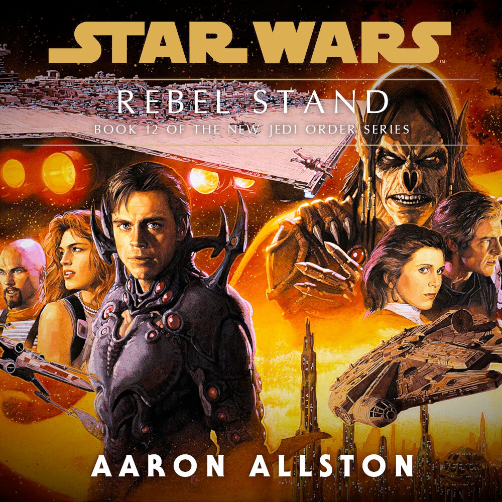 Audiobook cover for Star Wars - The New Jedi Order - Enemy Lines II - Rebel stand