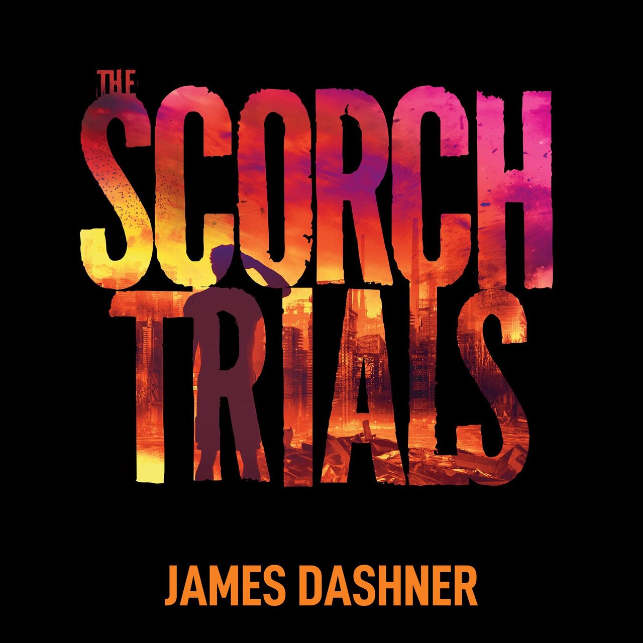 Audiobook cover for The Scorch Trials