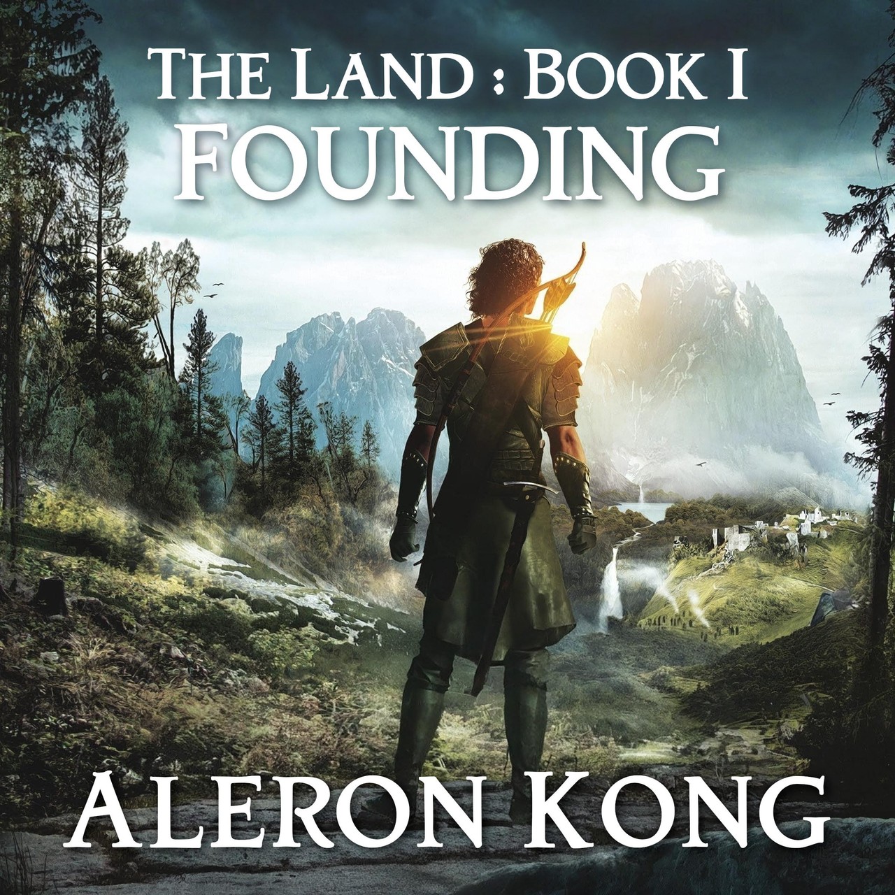 Audiobook cover for The Land: Founding: A LitRPG Saga (Chaos Seeds) (Volume 1)