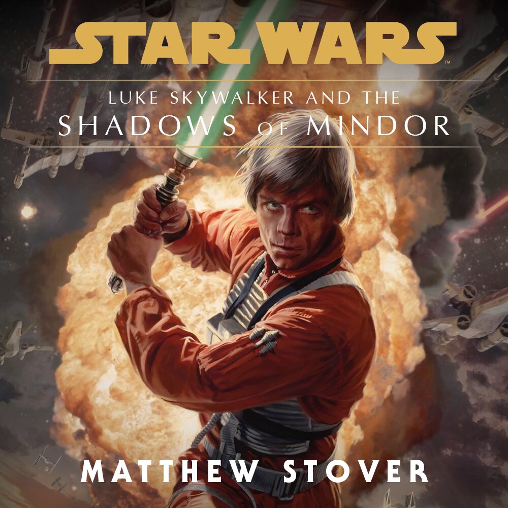 Audiobook cover for Star Wars - Luke Skywalker and the Shadows of Mindor