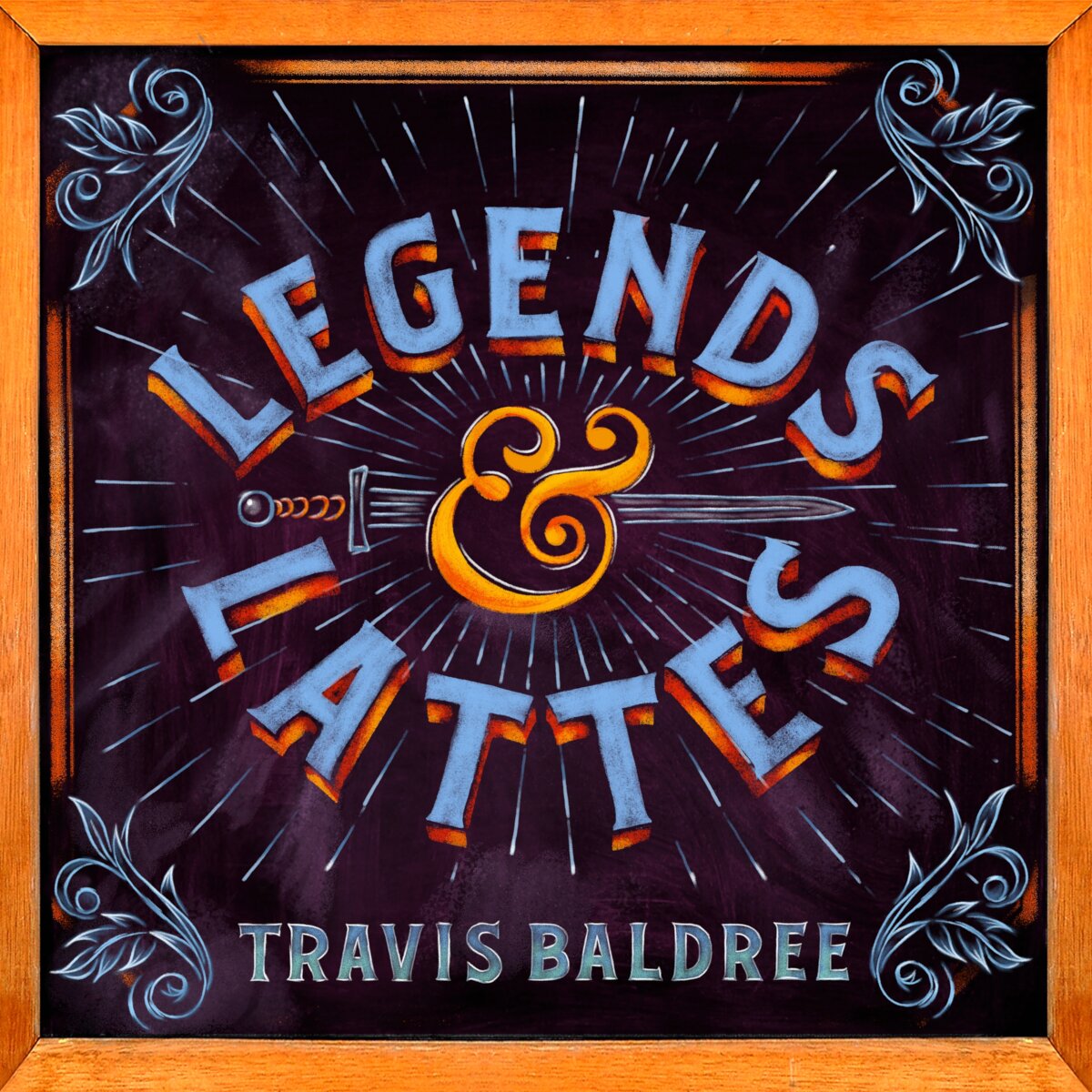 Audiobook cover for Legends & Lattes