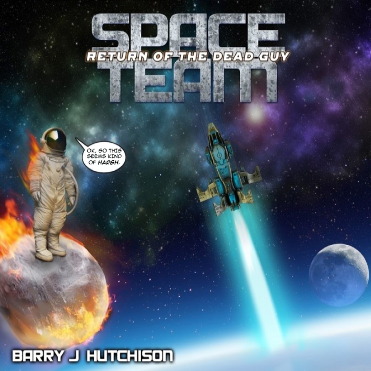 Audiobook cover for Space Team